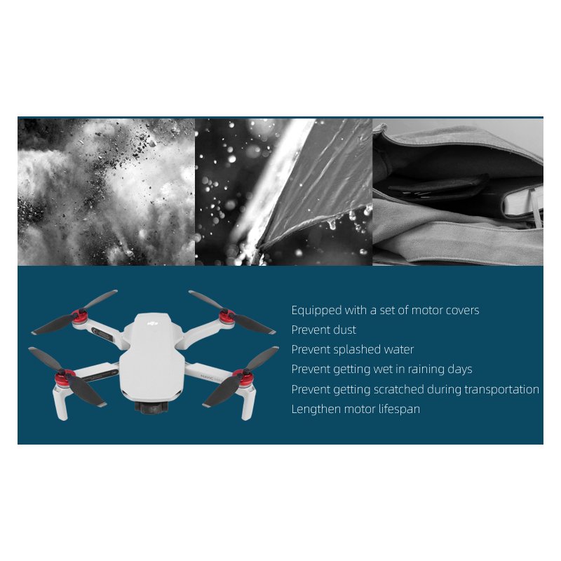 4pcs Motor Cover Metal Cap for DJI Mavic Mini Drone Dust-proof Engine Protector Guard Protective Accessory  