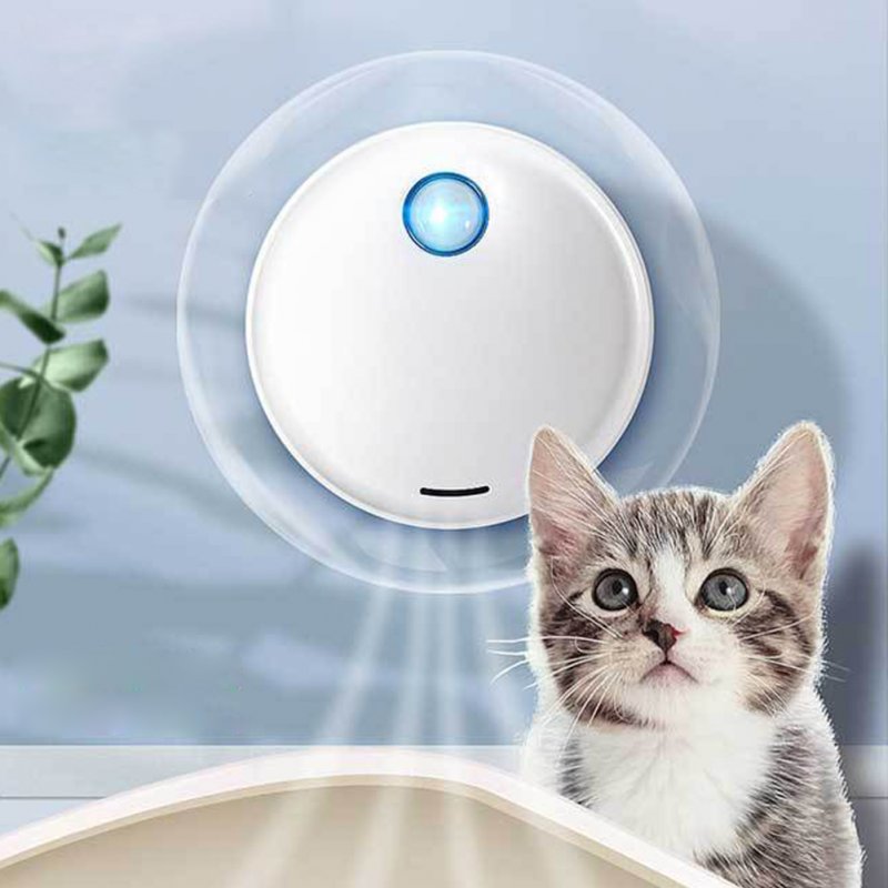Pet Odor Purifier With Motion Sensor Space Saving Multifunctional Air Purifier Odor Eliminator For Remove Pets Smell 