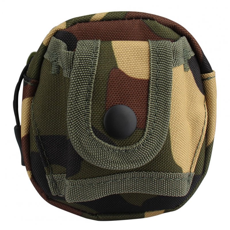 Slingshot Pouch Portable Steel Balls Storage Bag Utility Gadget Gear Pack Buckle Zipper Waist Bag For Camping 