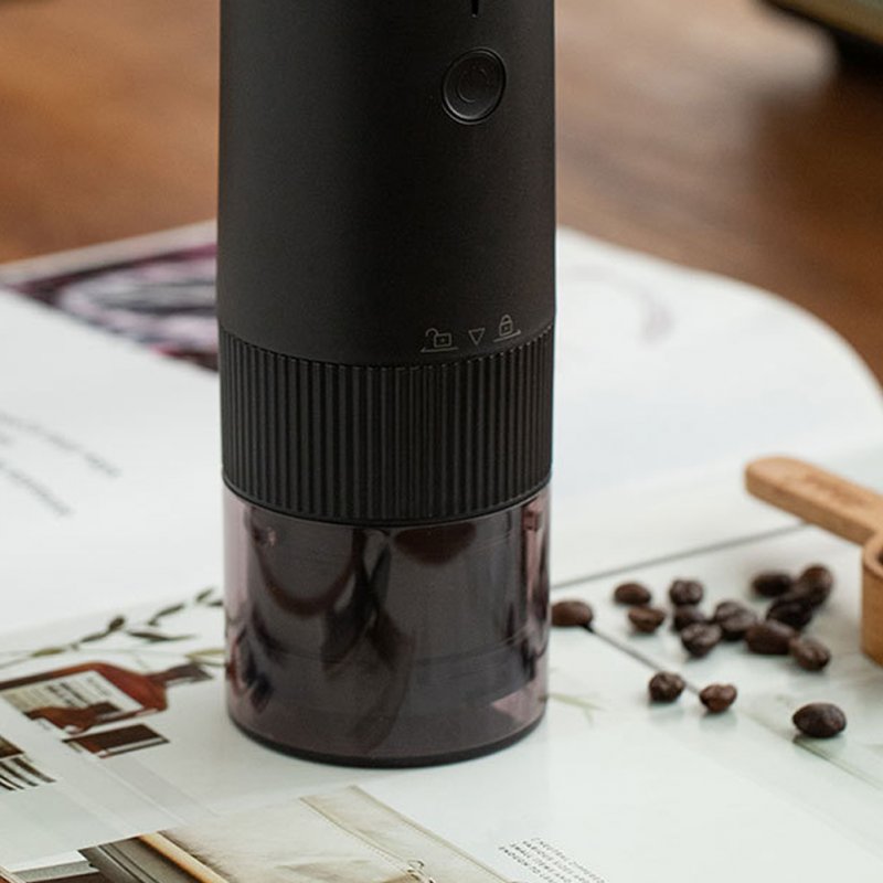 Portable Automatic USB Electric Grinder USB Charging Adjustable Coarseness Household Coffee Bean Grinder 
