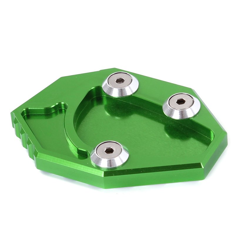 CNC Aluminum Motorcycle Kickstand Side Stand Extension Pad Plate Cover for Kawasaki GTR 1400 ZX14R 