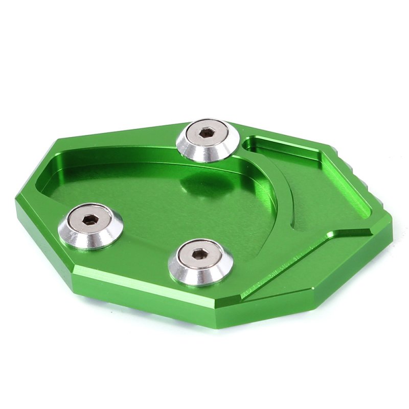 CNC Aluminum Motorcycle Kickstand Side Stand Extension Pad Plate Cover for Kawasaki GTR 1400 ZX14R 