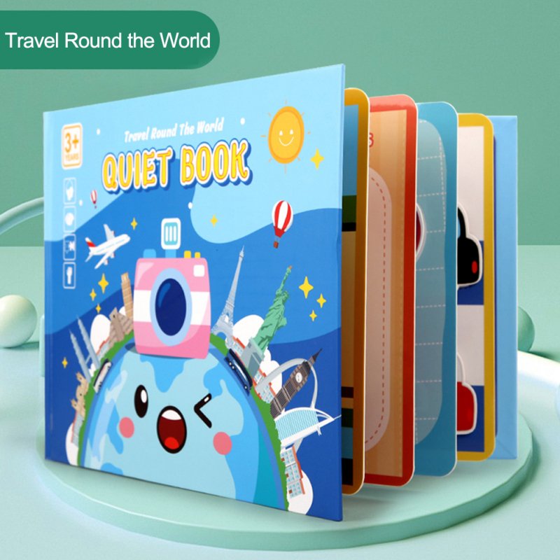 Busy Book For Kids Autism Sensory Educational Toys Preschool Early Learning Toys Book For Boys Girls Gifts 