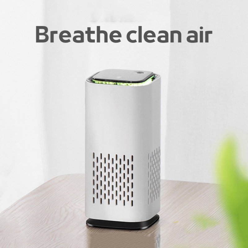 Mini Car  Air  Purifier Smart Home Anion Purifier Negative Ion Filter For Removing Vocs Dust Peculiar Smell Cigarette Smoke 
