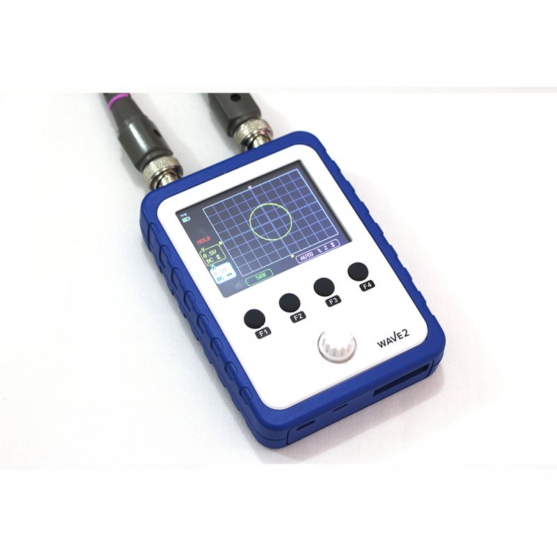Digital Oscilloscope Wave 2 Dual Channel Hand Held Touch Screen Low Frequency Signal Oscilloscope 