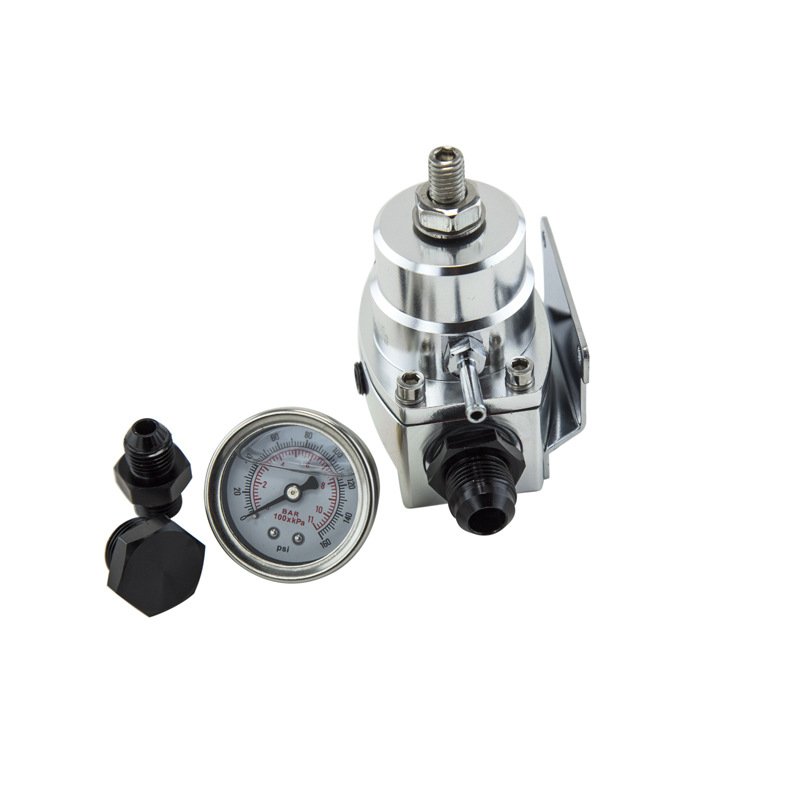 AN8 High Pressure Fuel Regulator W / Boost-8AN 8/8/6 EFI with Reinforcement 