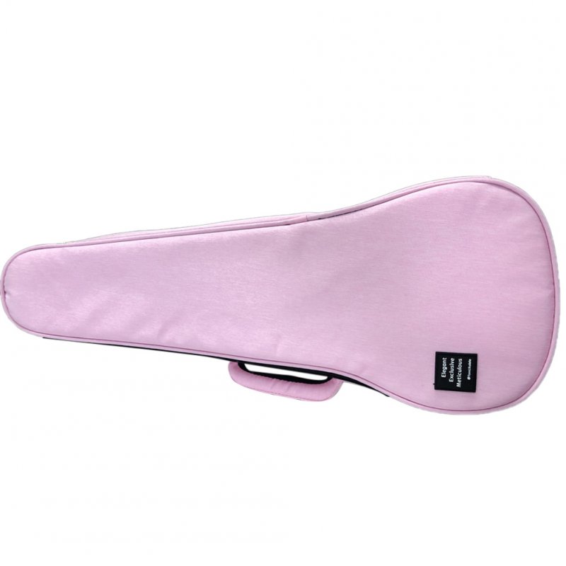 Zip Up Pink Ukulele Storage Bag Carrier Case Pouch for 23 inch /21 inch Ukulele Music Instrument Accessories Pink