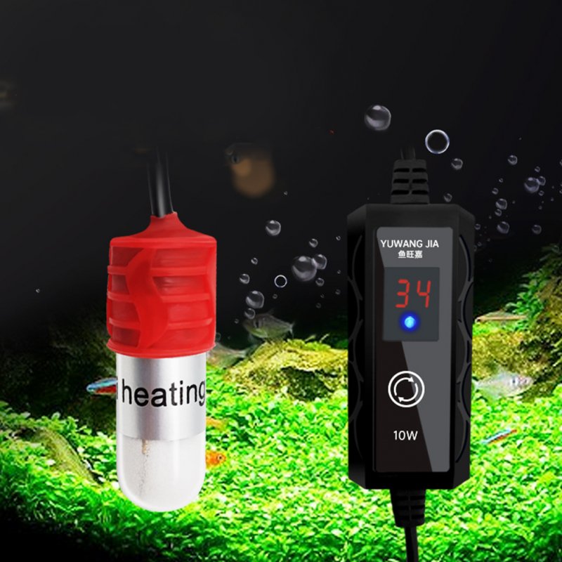 USB Mini Fish Tank Heater 2 Temperature Control Methods Winter Fish Tank Accessories For Marine Saltwater Freshwater 