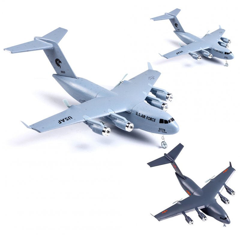 QF005 US C-17 Y-20 Remote Control Transport Aircraft Fixed Wing Foam Remote Control Glider Model Toys 