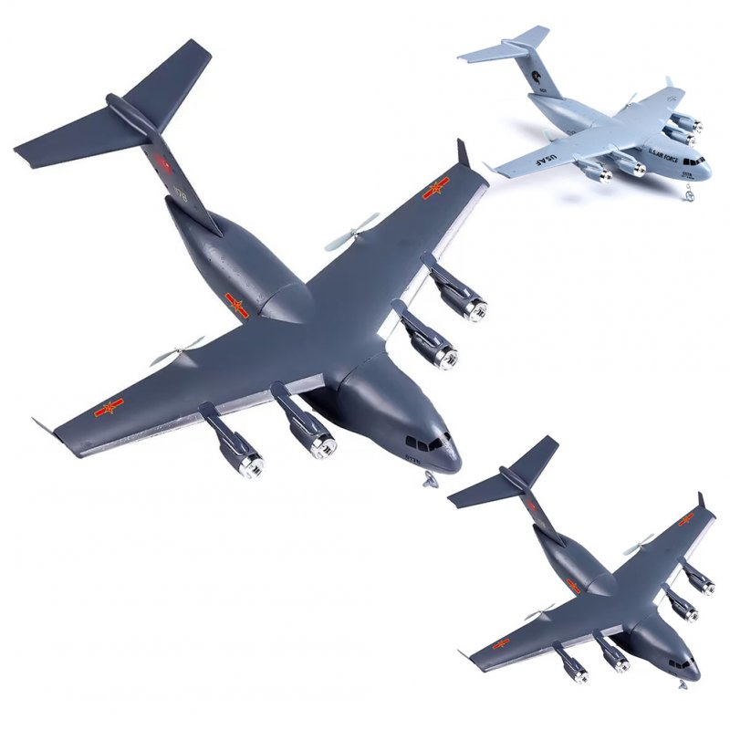 QF005 US C-17 Y-20 Remote Control Transport Aircraft Fixed Wing Foam Remote Control Glider Model Toys 