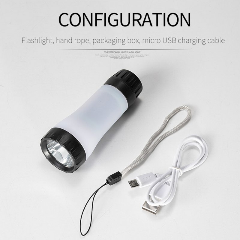 Mini Portable Flashlight Camping Light Usb Charging Tent Lamp Emergency Light for Outdoor Fishing Mini Camping Light