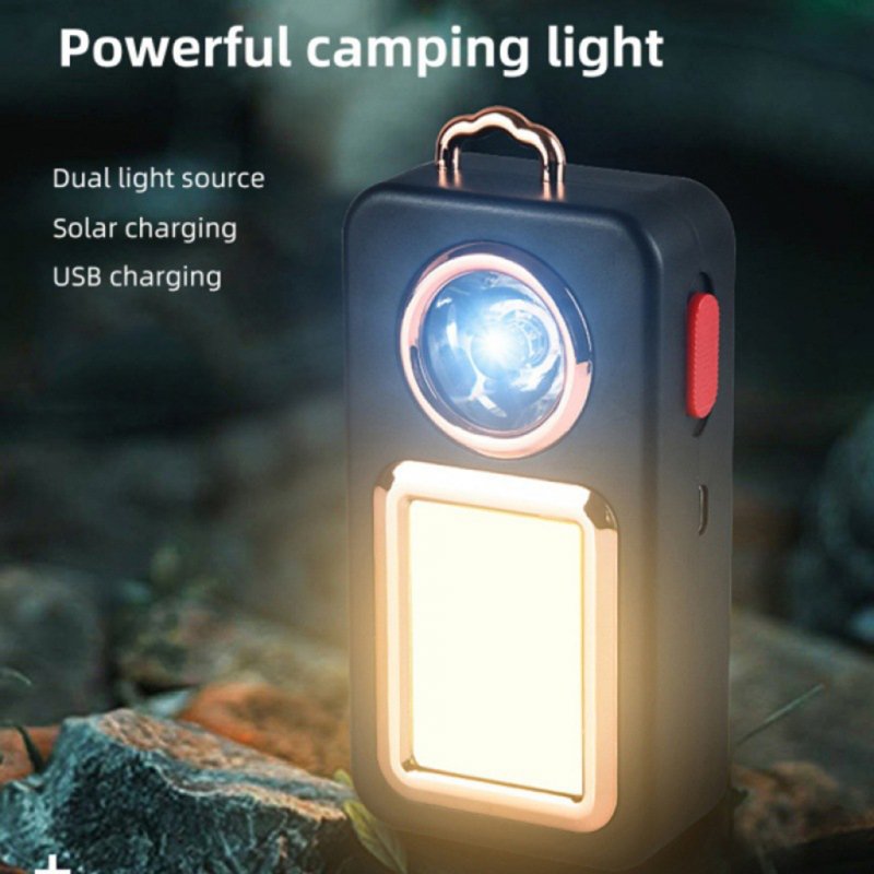 Portable Keychain Light Usb Rechargeable Energy-saving Cob High-brightness Work Light Inspection Torch Go
