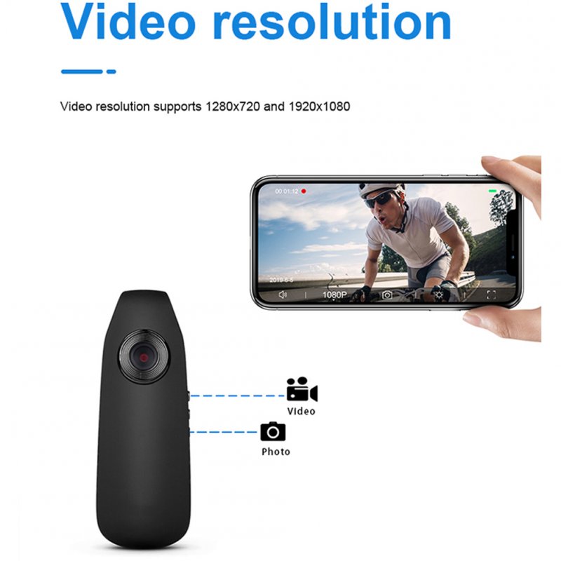 Mini Camcorder 5 Million Pixels Large-Capacity Memory Outdoor HD Security Wireless Motion Camera 