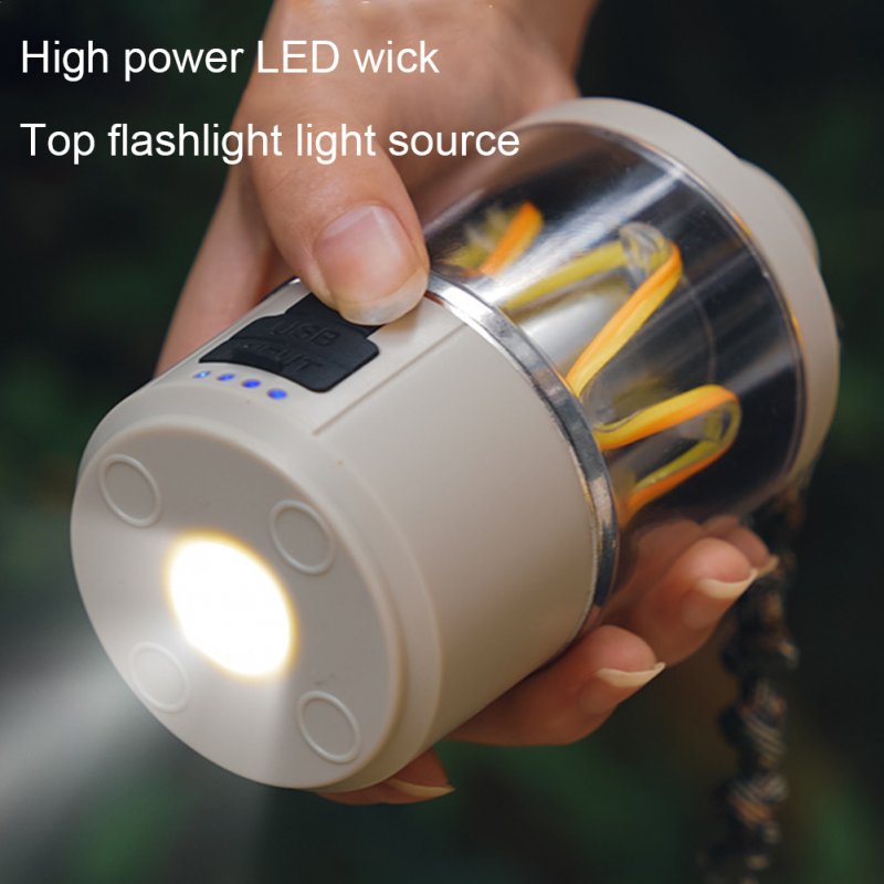 3W Portable Led Camping Light 180 LM Stepless Dimming Hanging Tent Light For Camping/Hiking/Fishing/Hurricane/Emergency (115 x 59mm) Camping light