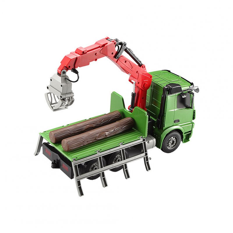1:20 2.4ghz Six-way Remote  Control  Lifting  Transporter  Toys Simulated Crane Engineering Vehicle Model Holiday Gifts For Boys Children