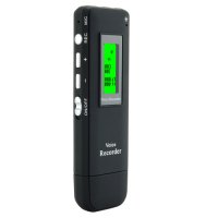 Digital Voice and Telephone Recorder - 4GB Memory, USB Drive, MP3 Player