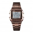Men Luxury Watches Coffee Gold