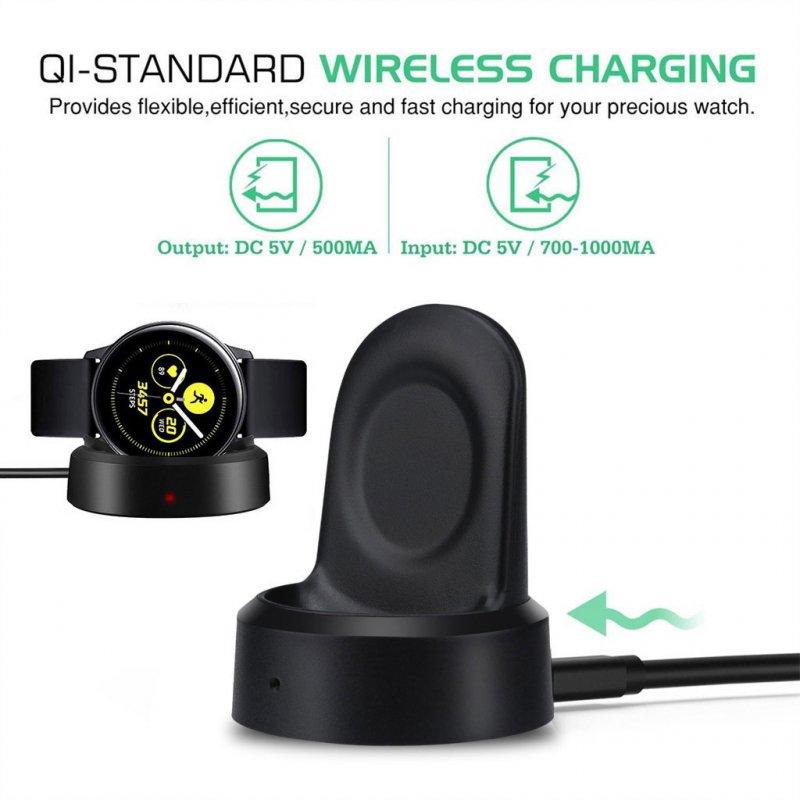 Smart Watch Wireless Charger Charging Base for Samsung Galaxy watch 42mm 46mm SM-R800 R805 R810 R815  