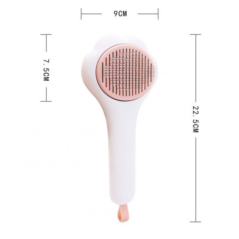 Cat Brush For Shedding Grooming Self Cleaning Massage Brush Pet Supplies For Long Short Haired Cats Dogs 