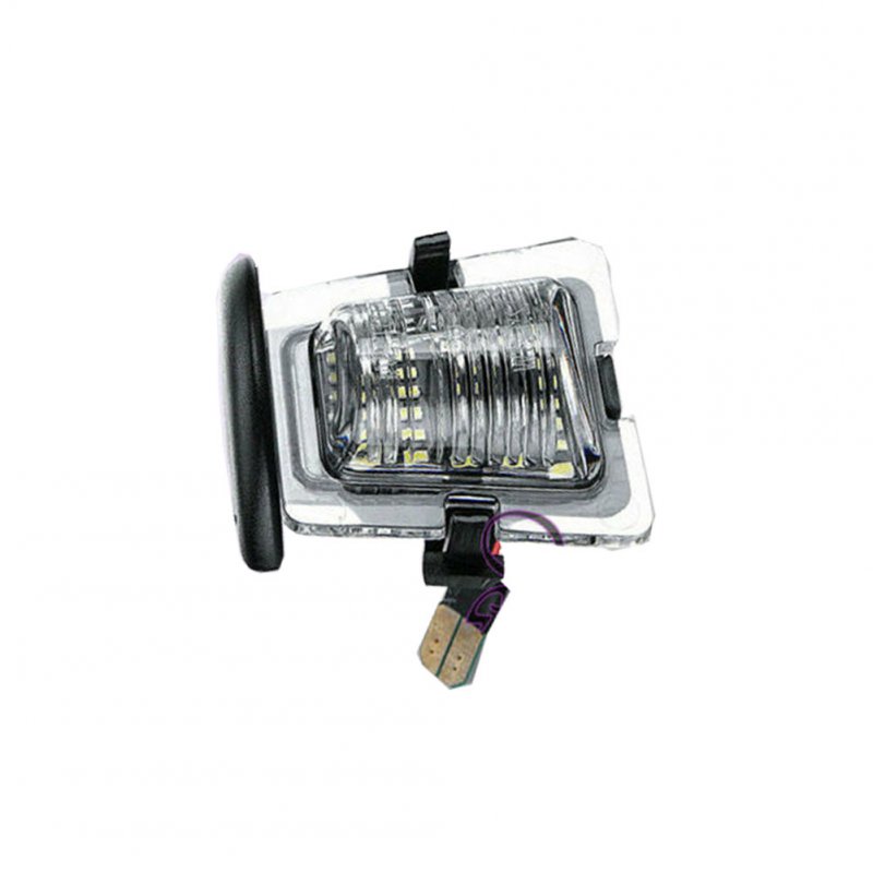 1 Pair 18 SMD White Led License Plate Lamp Light For Jeep Wrangler JK 