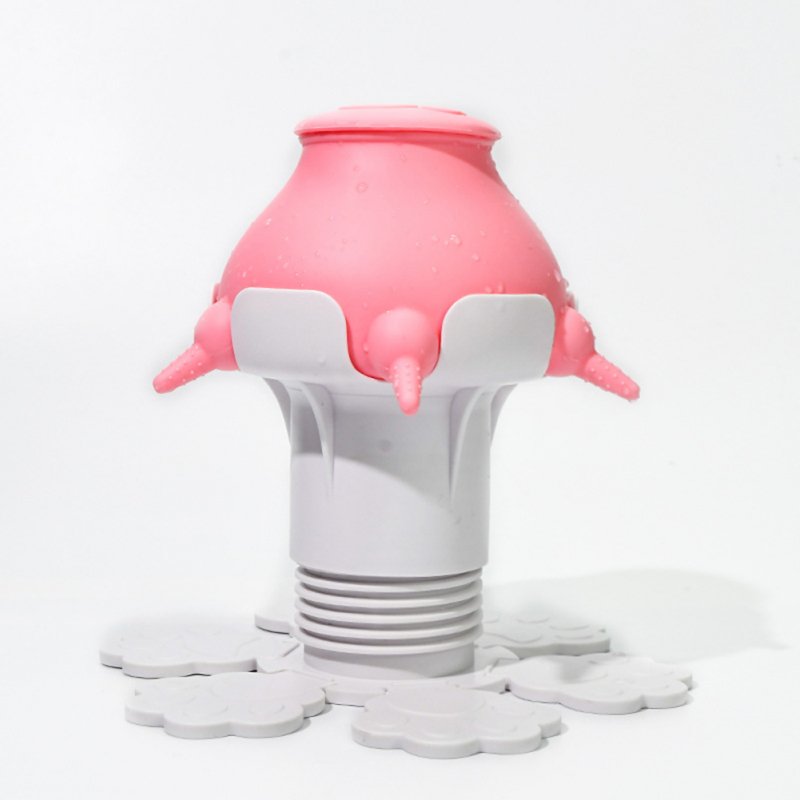 Puppy Feeder For Multiple Puppies Silicone Breast Milk Feeder With Mulit-Nipples Milk Bowl For Newborn Pets Puppy Kitten 