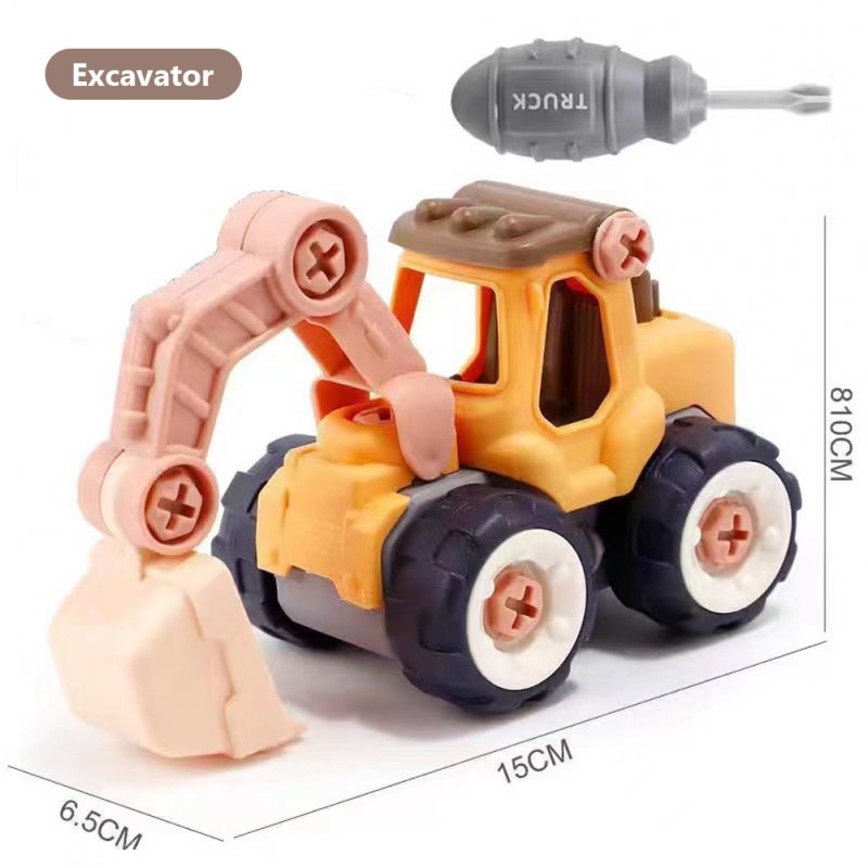Take Apart Toys For Kids Take Apart Truck Construction Set DIY Engineering Vehicle Building Toy Gifts For Boys Girls 