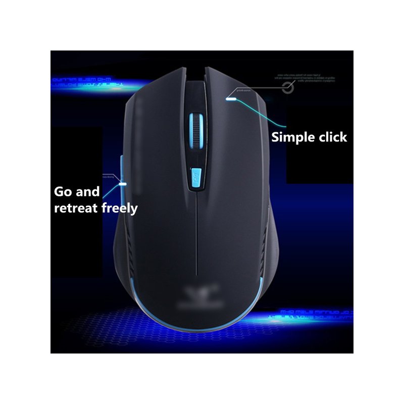 2.4G Wireless Gaming Gamer Keyboard Mouse Kit for Desktop Pc Laptop Hk3800 