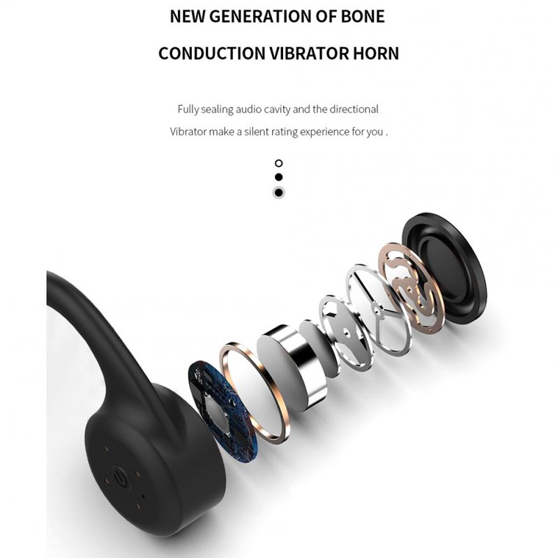 X5 Bluetooth Headphones Waterproof Bone Conduction True Wireless Stereo Headset Magnetic Rechargeable Sport Earbud 