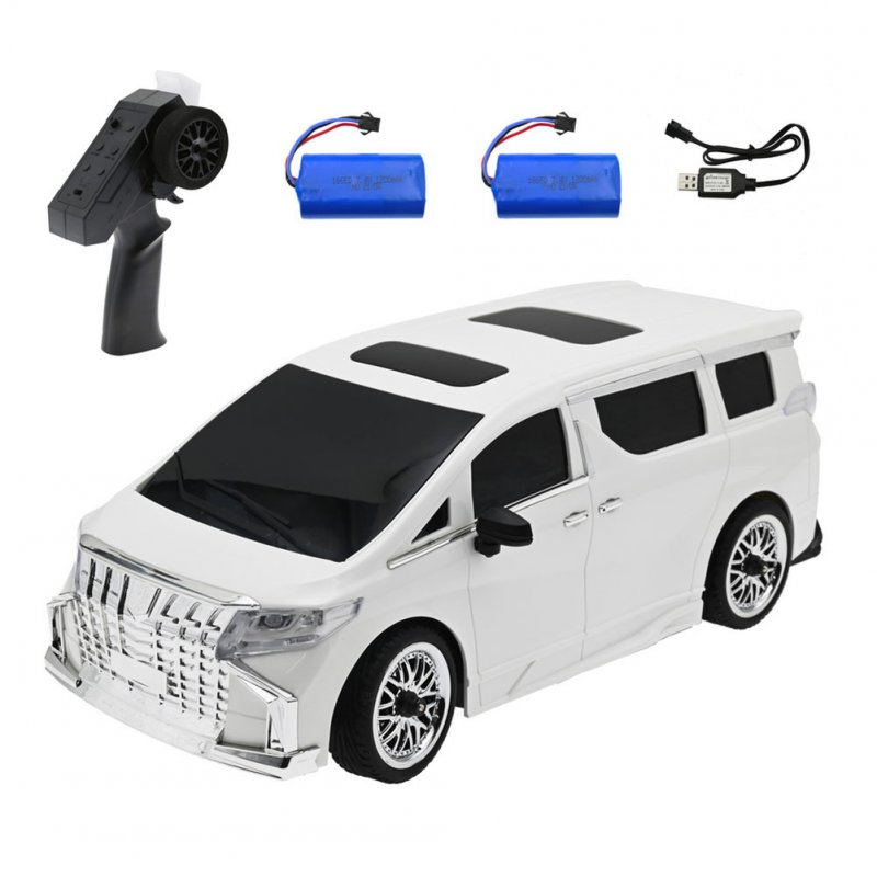 1:16 Mn-68 Full Scale 2.4g RC Car Rear Drive Drift USB Rechargeable RC Car Model Toys Black 3 Batteries