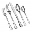 US US CIBEAT 20 Piece S592 Stainless Steel Kitchen Flatware Set - Silver