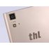 thl T100S True Octa Core Android Phone is champagne gold in color and has a 5 Inch 1080p HD Screen  a 1 7GHz CPU  NFC  13MP Front and Rear Camera
