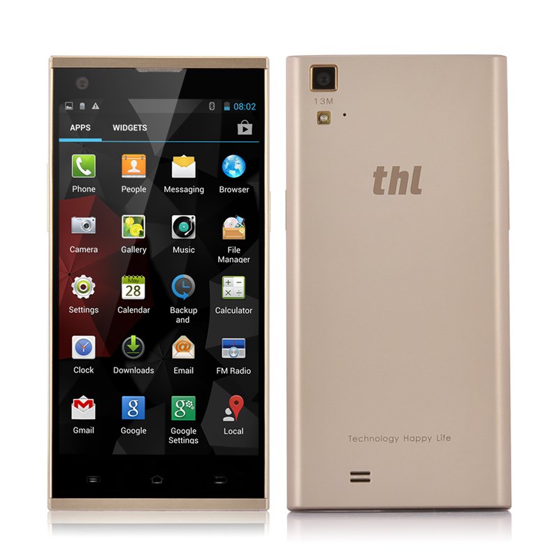 thl T100S True Octa-Core Android Phone (Gold)