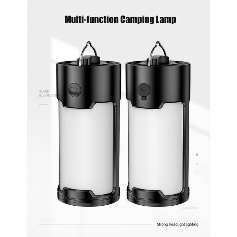 Outdoor Portable Camping Light Multifunctional Waterproof Emergency Lamp Tent Light Flashlight 