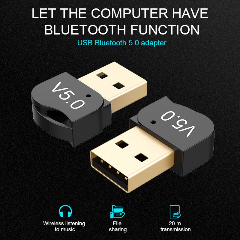 Wireless USB Bluetooth Adapter 4.0 Bluetooth Dongle Music Sound Receiver Adaptor Bluetooth Transmitter For Computer PC Laptop 