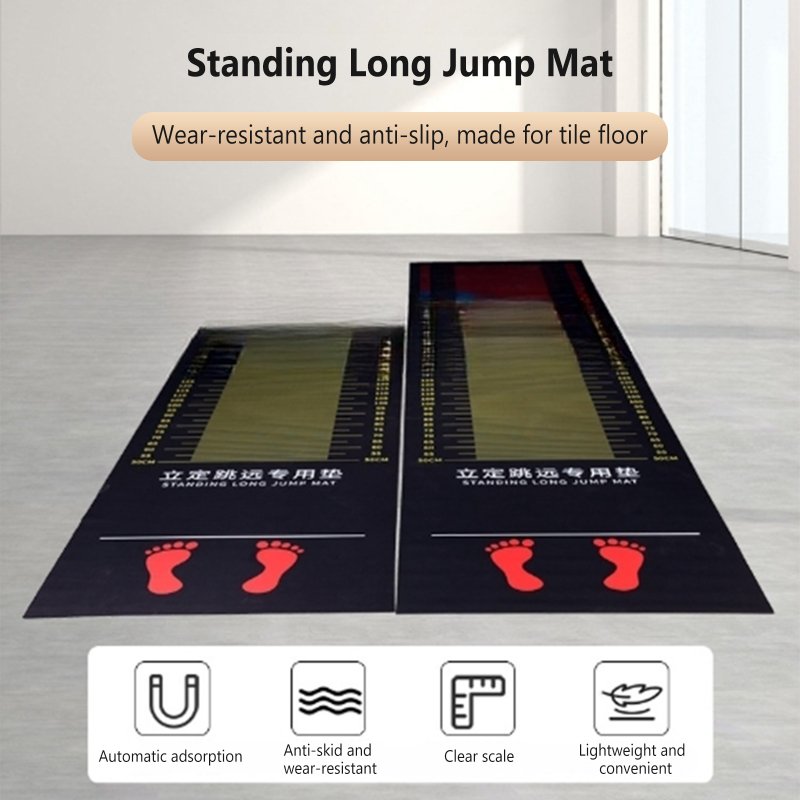 Standing Long Jump Mat Indoor Non-slip Wear-resistant Physical Training Pad For Senior High School 