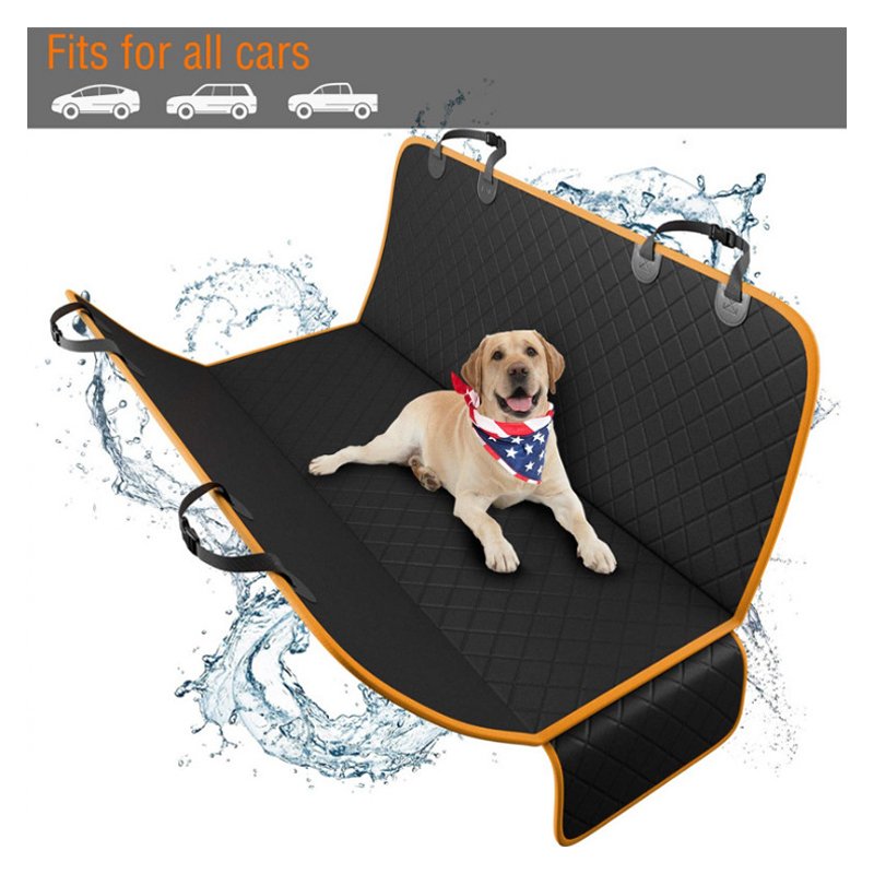 Dog Back Seat Car Cover Protector Waterproof Scratchproof Nonslip Hammock for Pet Against Dirt and Pet Hair Seat Covers 