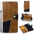 Stitching leather protective case for iphone 