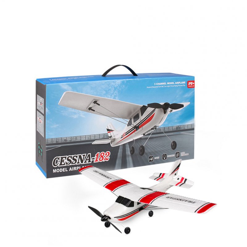 2.4G RC Airplane 3CH/2CH 3D/6G Mode Fixed Wing Remote Control Aircraft With Gyroscope For Boys Girls Birthday Chirstmas Gifts 2CH