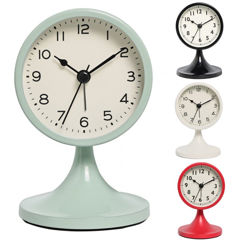 Vintage Alarm Clock High Precision Silent Bedside Night Light Loud Alarm Clock For Bedroom Home Office Decor 