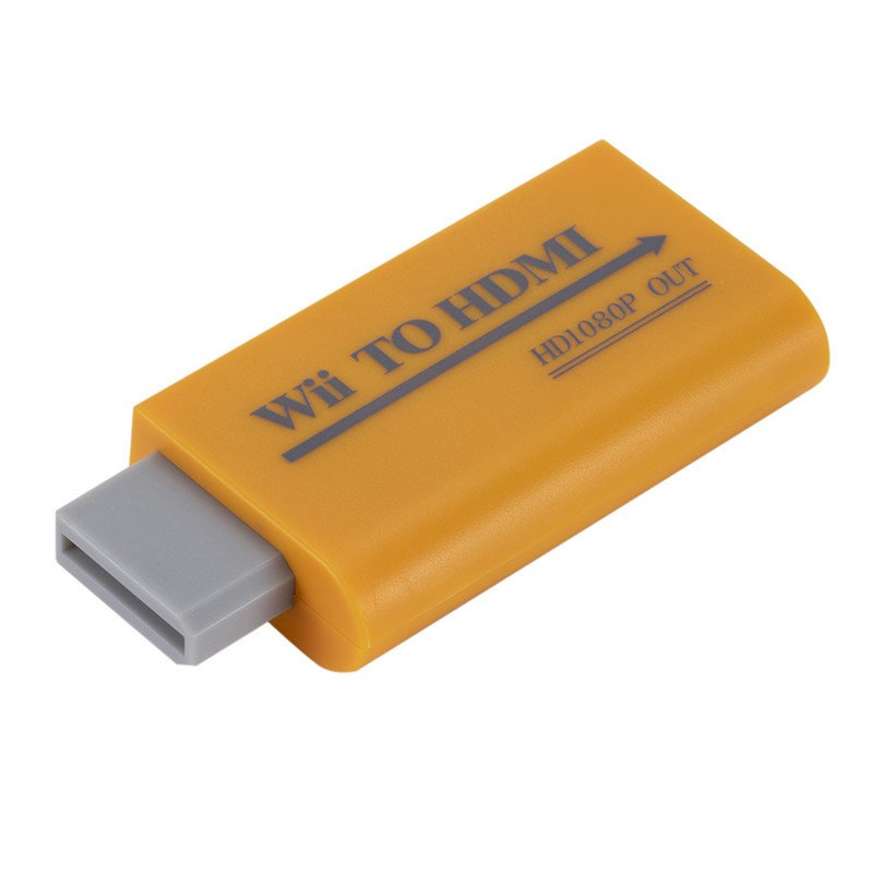 Wii to HDMI Converter Support Full HD 720P 1080P 3.5mm Audio Adapter for HDTV Wii Converter 