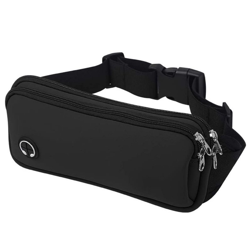 Fanny Pack For Men Women Waist Pack Bag With Headphone Jack Adjustable Straps Running Belt Bumbag With 2 Pockets 