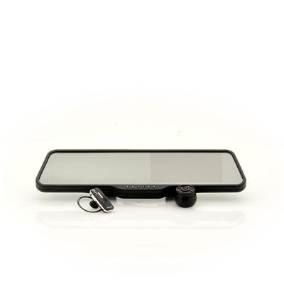 Car Rearview Mirror with Front and Back Camer