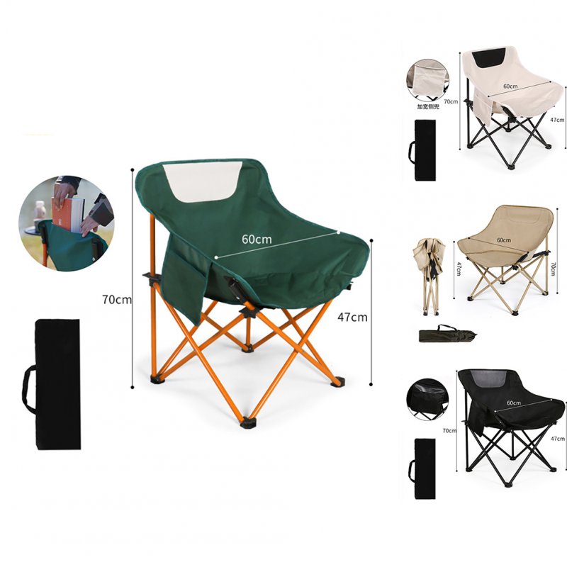 Camping Chairs Lawn Chairs Portable Chair Support 150kg Foldable Chair Backpacking Chair 600D Oxford Cloth + Aluminum Alloy 