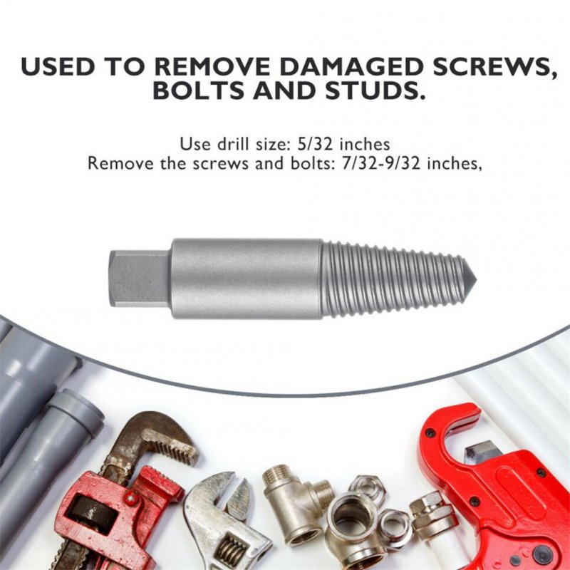 Screw Extractors Damaged Broken Screws Removal Tool Used in Removing the Damaged Bolts Drill Bits 