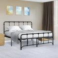 US IDEALHOUSE Full Size Metal Bed Frame Platform Bed