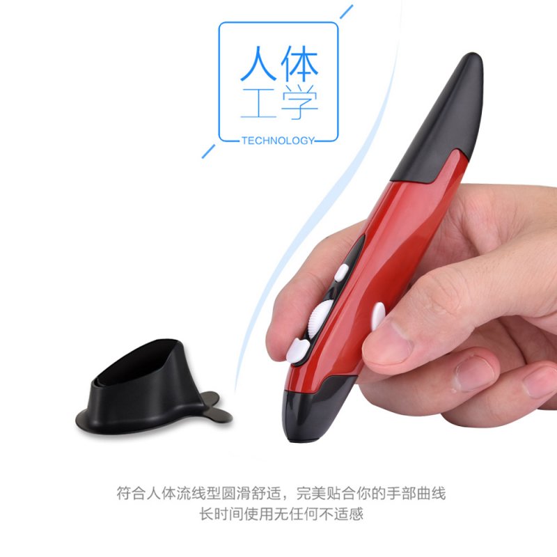 2.4G Wireless Pen Mouse Handwriting Mouse Infrared Electronic Presentation Pointer for Business Office 