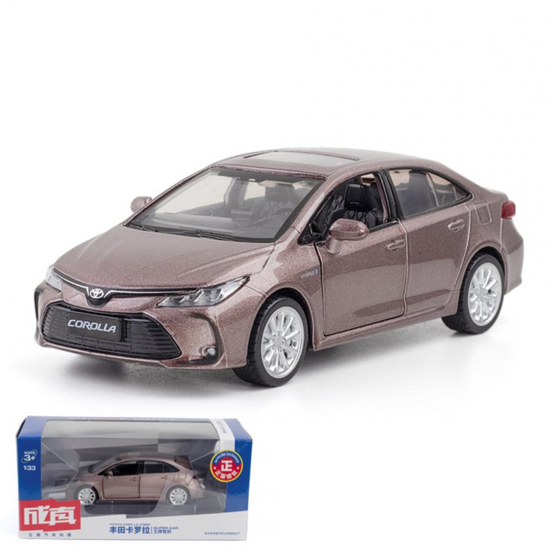 1:33 Alloy Car Model Toys with Sound Light Simulation Pull Back Car Toys Ornaments 