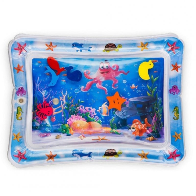 Baby Water Play Mat Inflatable Cushion Infant Tummy Time Playmat Early Educational Toys For Children 