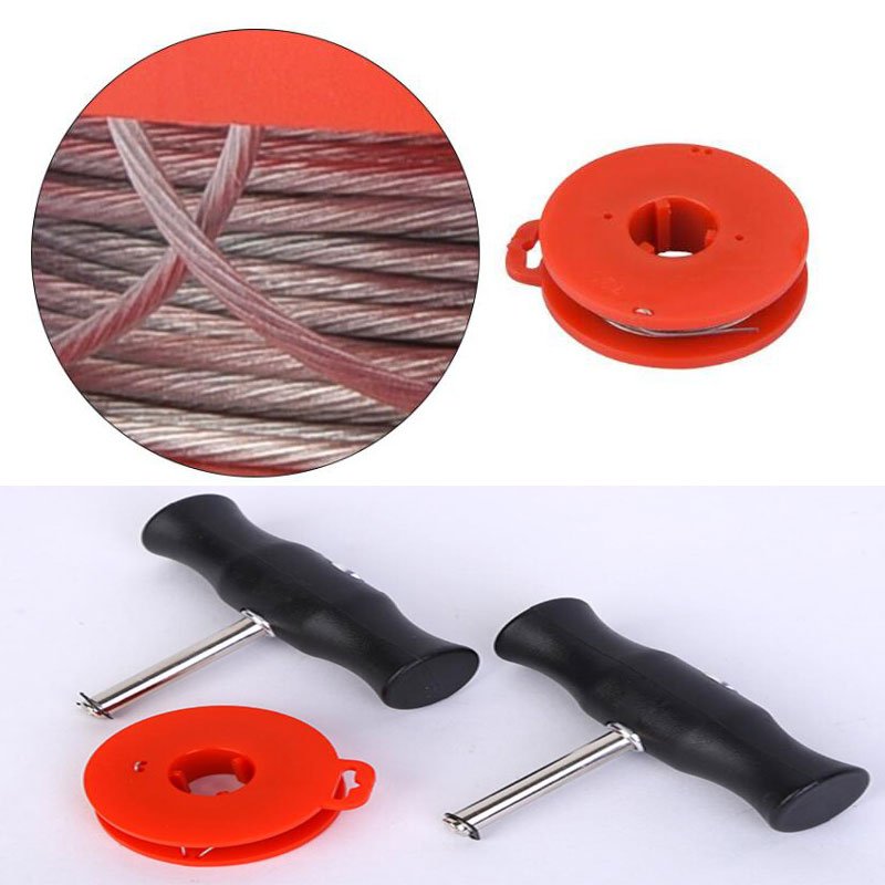 Auto Truck Windscreen Glass Removing Tool Glass Cutting Wire With 2 Handles Auto Replacement Parts Car Styling Accessories 
