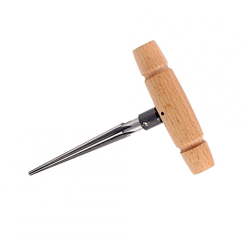 Bridge Pin Hole Conical Reamer 1:40 Taper triple straight cutting edges Guitar Luthier Cutting Tool Wood color